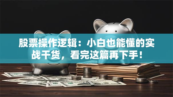 股票操作逻辑：小白也能懂的实战干货，看完这篇再下手！