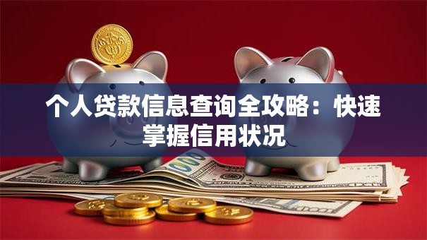 个人贷款信息查询全攻略：快速掌握信用状况