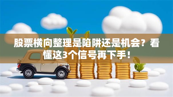 股票横向整理是陷阱还是机会？看懂这3个信号再下手！