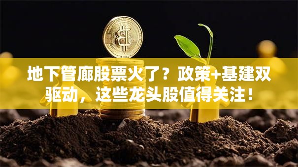 地下管廊股票火了？政策+基建双驱动，这些龙头股值得关注！