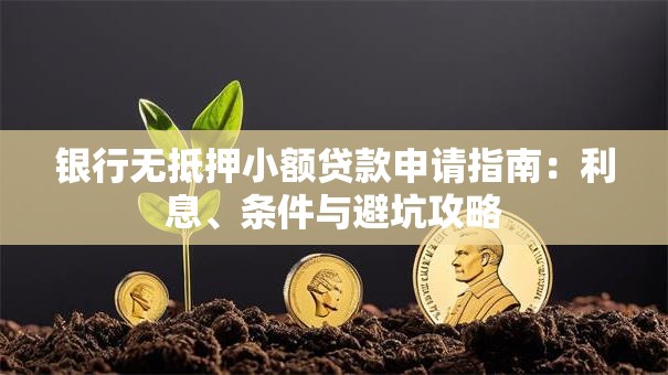 银行无抵押小额贷款申请指南：利息、条件与避坑攻略