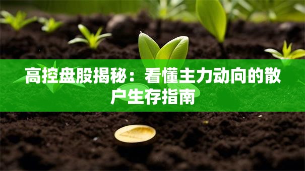 高控盘股揭秘：看懂主力动向的散户生存指南