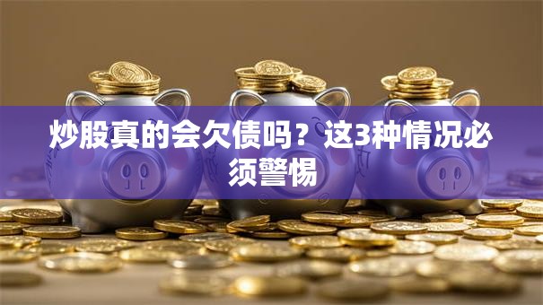 炒股真的会欠债吗？这3种情况必须警惕
