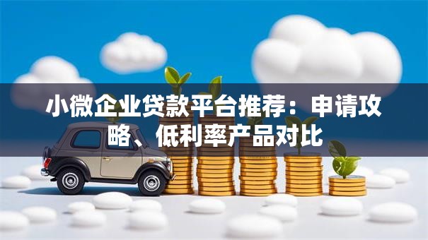小微企业贷款平台推荐：申请攻略、低利率产品对比