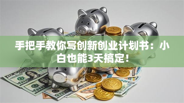 手把手教你写创新创业计划书：小白也能3天搞定！
