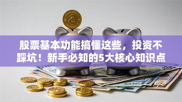 股票基本功能搞懂这些,投资不踩坑!新手必知的5大核心知识点 股票基本功能搞懂这些,投资不踩坑!新手必知的5大核心知识点