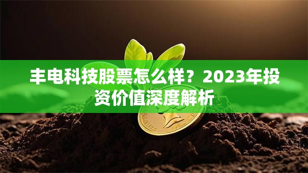 丰电科技股票怎么样？2023年投资价值深度解析