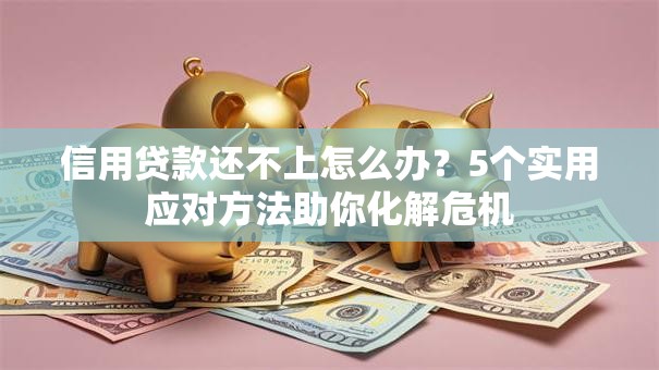 信用贷款还不上怎么办？5个实用应对方法助你化解危机