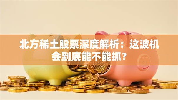 北方稀土股票深度解析：这波机会到底能不能抓？