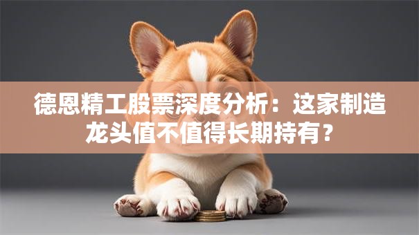 德恩精工股票深度分析：这家制造龙头值不值得长期持有？