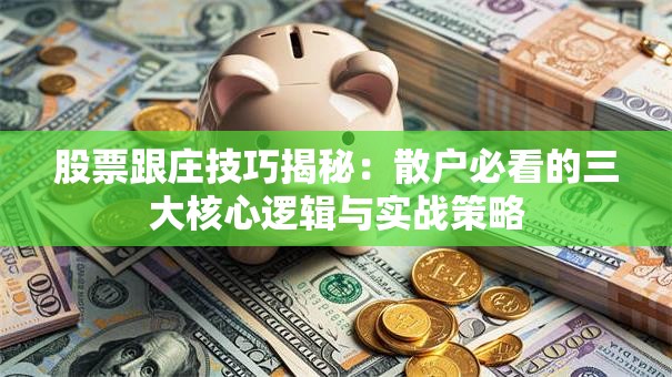 股票跟庄技巧揭秘：散户必看的三大核心逻辑与实战策略