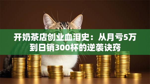 开奶茶店创业血泪史：从月亏5万到日销300杯的逆袭诀窍
