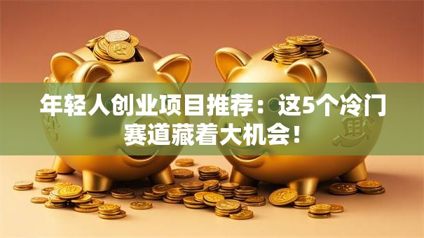 年轻人创业项目推荐：这5个冷门赛道藏着大机会！