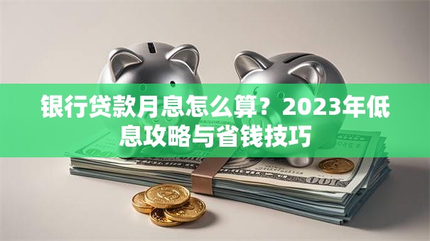 银行贷款月息怎么算？2023年低息攻略与省钱技巧