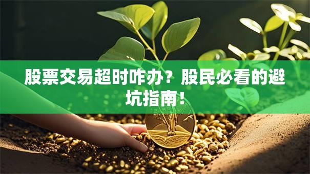 股票交易超时咋办？股民必看的避坑指南！