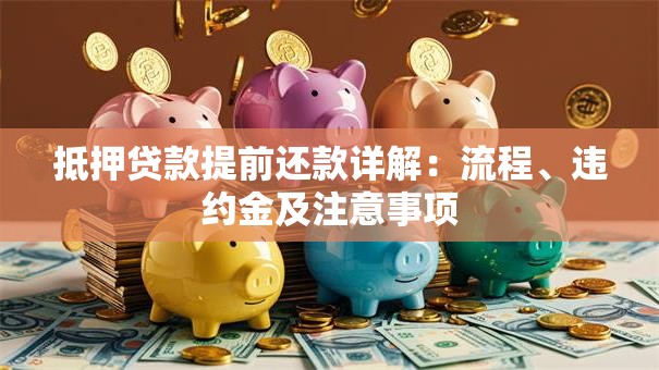 抵押贷款提前还款详解：流程、违约金及注意事项