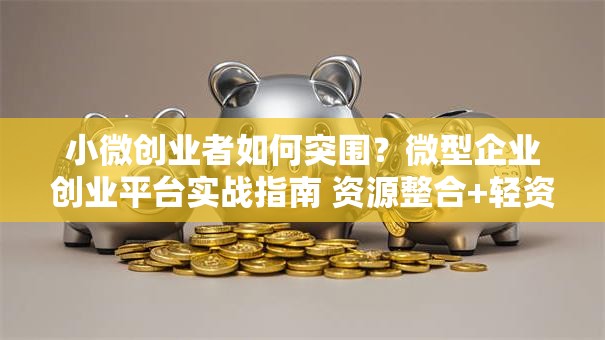 小微创业者如何突围？微型企业创业平台实战指南 资源整合+轻资产模式全解析