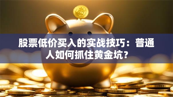 股票低价买入的实战技巧：普通人如何抓住黄金坑？