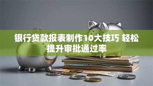 银行贷款报表制作10大技巧 轻松提升审批通过率 银行贷款报表制作10大技巧 轻松提升审批通过率