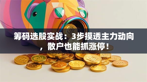 筹码选股实战：3步摸透主力动向，散户也能抓涨停！