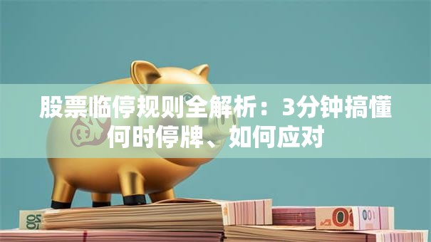 股票临停规则全解析：3分钟搞懂何时停牌、如何应对