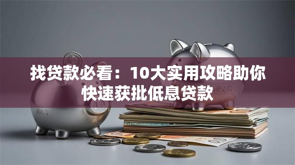 找贷款必看：10大实用攻略助你快速获批低息贷款