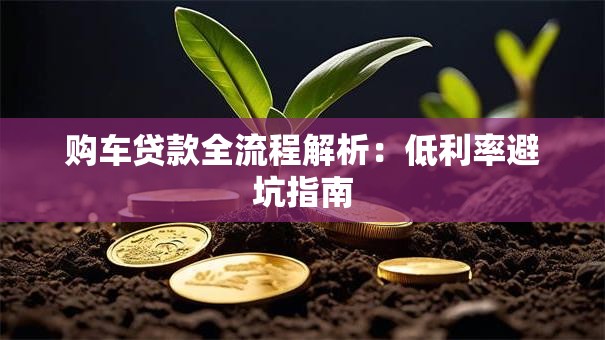 购车贷款全流程解析：低利率避坑指南