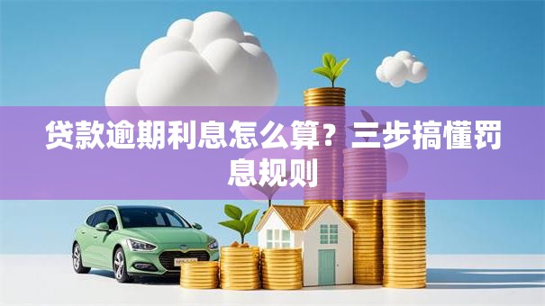 贷款逾期利息怎么算？三步搞懂罚息规则