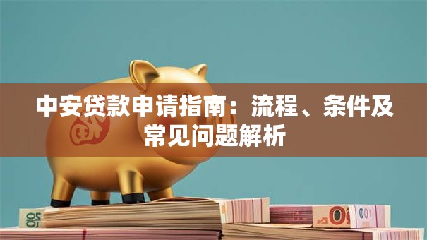 中安贷款申请指南：流程、条件及常见问题解析