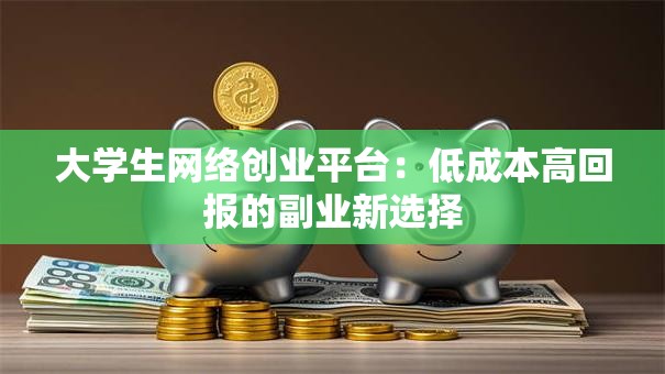 大学生网络创业平台：低成本高回报的副业新选择