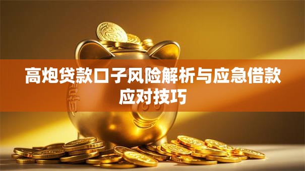 高炮贷款口子风险解析与应急借款应对技巧
