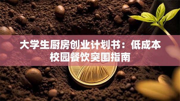 大学生厨房创业计划书：低成本校园餐饮突围指南