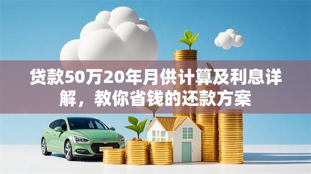 贷款50万20年月供计算及利息详解，教你省钱的还款方案