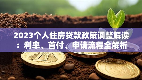 2023个人住房贷款政策调整解读：利率、首付、申请流程全解析