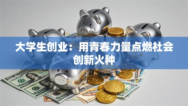 大学生创业：用青春力量点燃社会创新火种