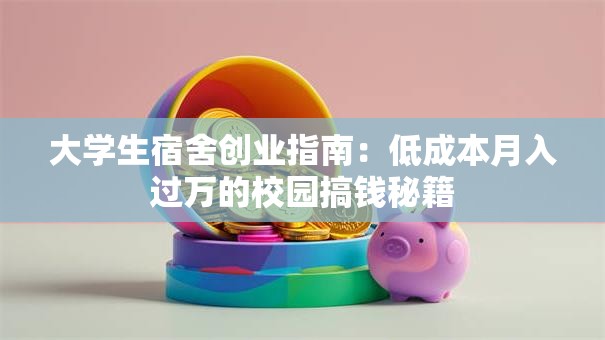 大学生宿舍创业指南：低成本月入过万的校园搞钱秘籍