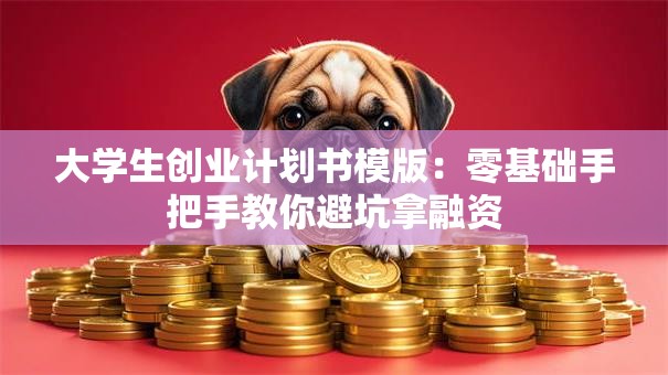 大学生创业计划书模版：零基础手把手教你避坑拿融资