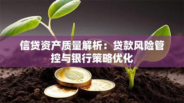 信贷资产质量解析：贷款风险管控与银行策略优化