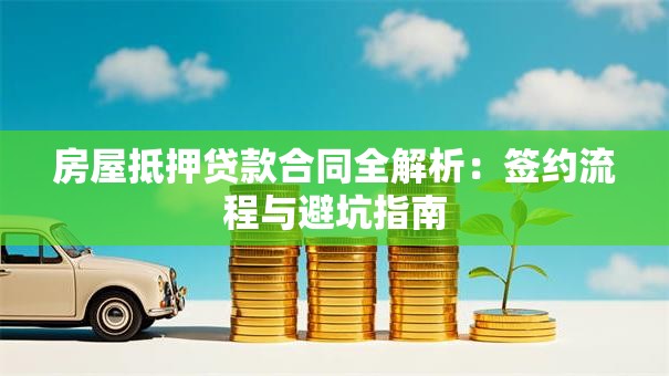 房屋抵押贷款合同全解析：签约流程与避坑指南