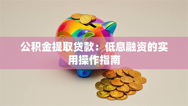 公积金提取贷款：低息融资的实用操作指南