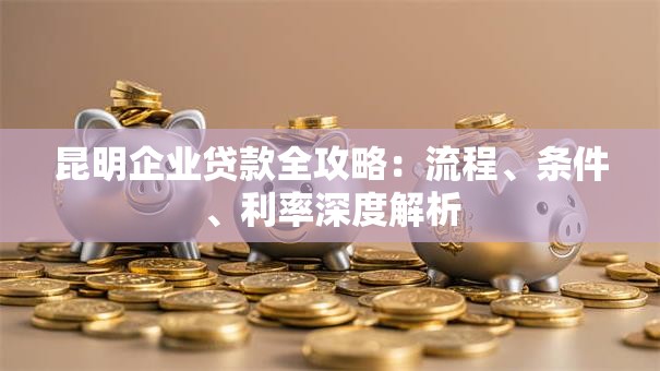 昆明企业贷款全攻略：流程、条件、利率深度解析