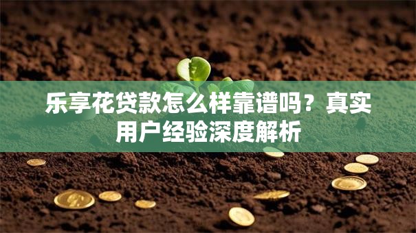 乐享花贷款怎么样靠谱吗？真实用户经验深度解析