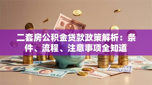 二套房公积金贷款政策解析：条件、流程、注意事项全知道