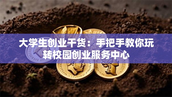 大学生创业干货：手把手教你玩转校园创业服务中心