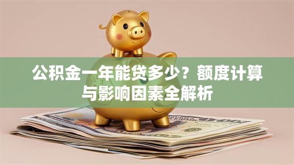 公积金一年能贷多少？额度计算与影响因素全解析