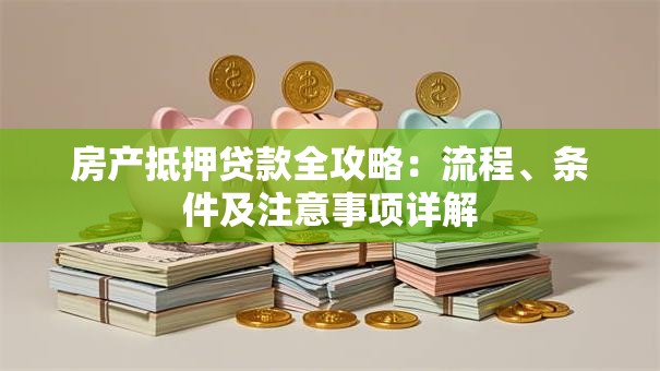 房产抵押贷款全攻略：流程、条件及注意事项详解