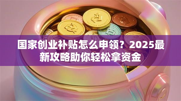 国家创业补贴怎么申领？2025最新攻略助你轻松拿资金