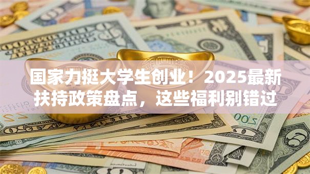国家力挺大学生创业！2025最新扶持政策盘点，这些福利别错过