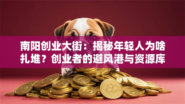 南阳创业大街：揭秘年轻人为啥扎堆？创业者的避风港与资源库！