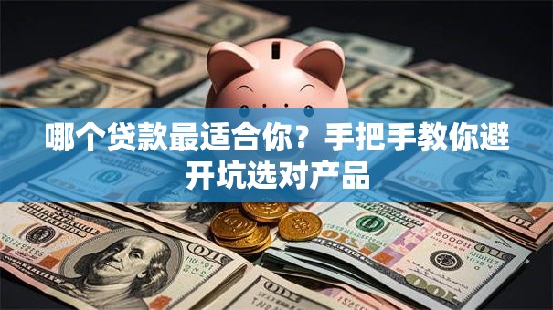哪个贷款最适合你？手把手教你避开坑选对产品